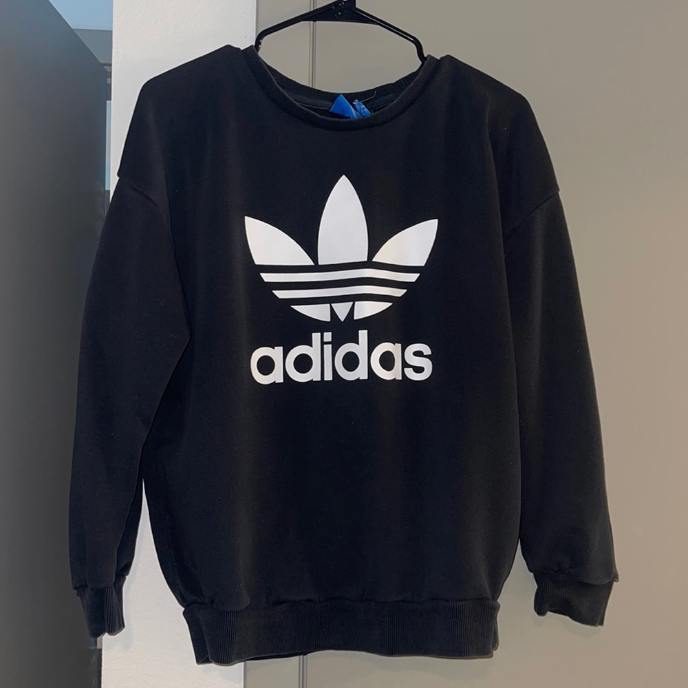Black womens adidas sweater